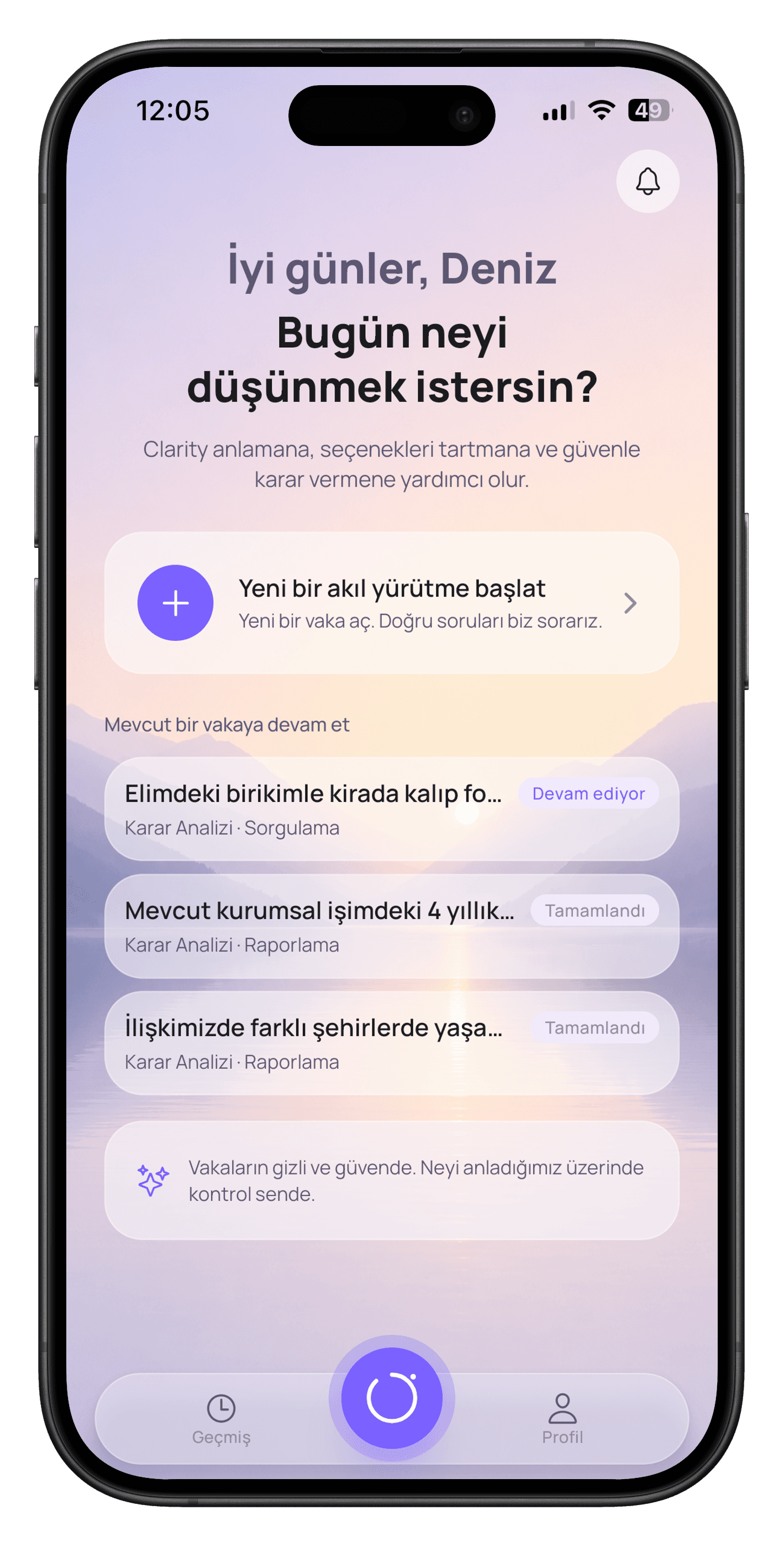 Düşüncelerinizi Sakinlikle Başlatın